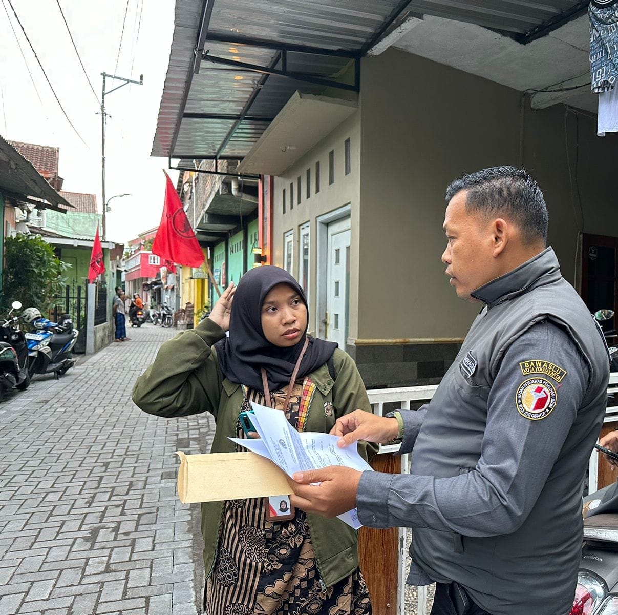 Penemuan Pembagian Sembako pada Pelaksanaan Kampanye