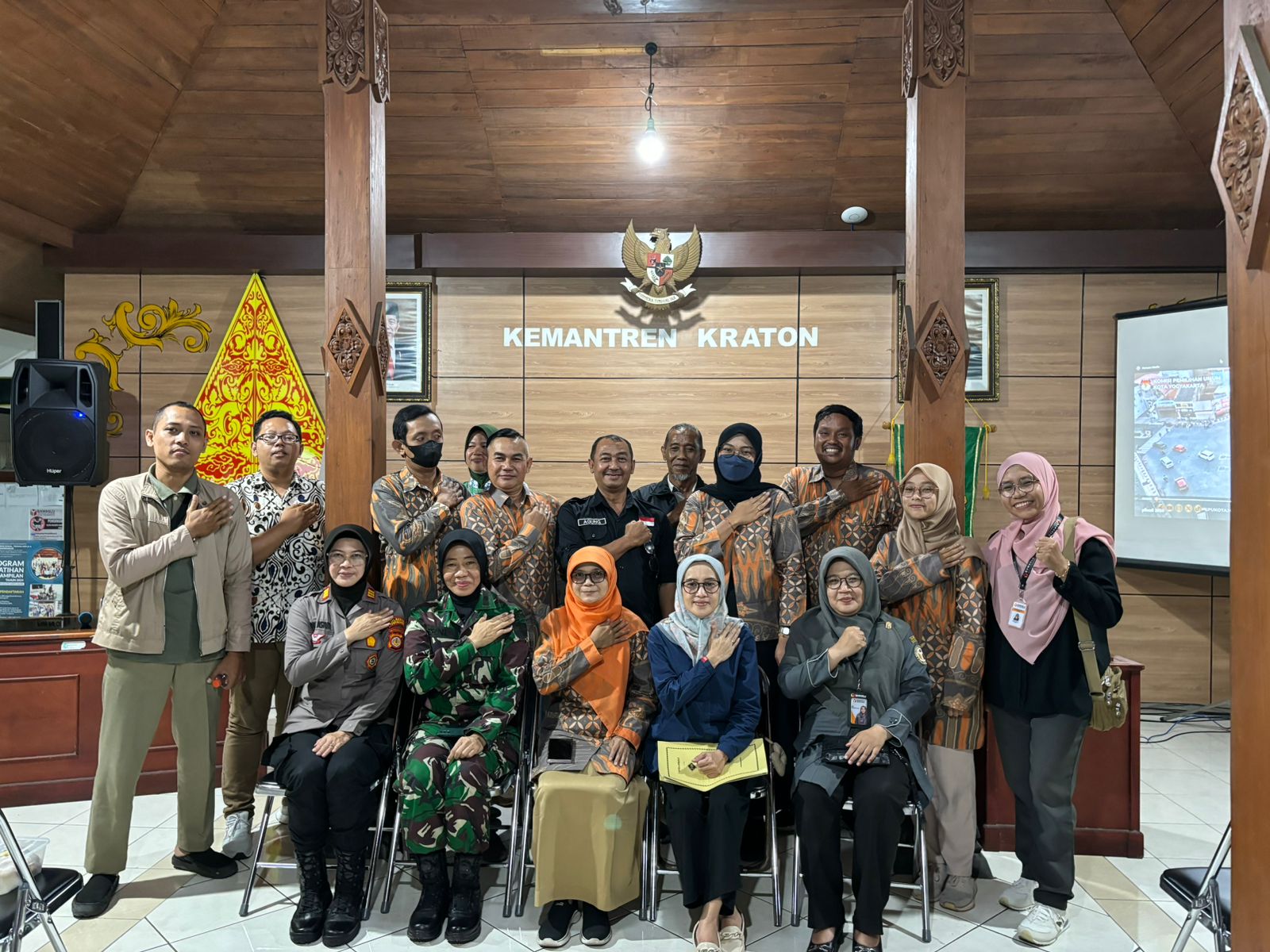 Bawaslu Kota Yogyakarta melakukan monitoring pengawasan Rapat Pleno DPHP di tingkat Kemantren