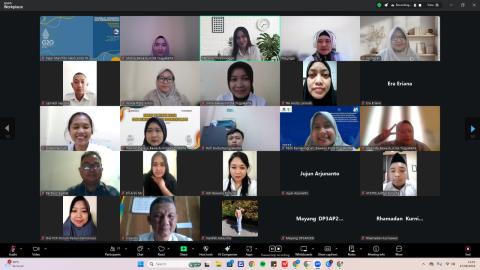 Peserta Rapat Kerja Teknis dengan DP3AP2KB Kota Yogyakarta