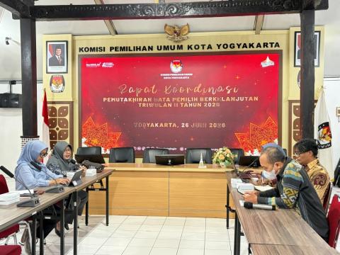 Bawaslu Kota Yogyakarta menyampaikan 31 saran perbaikan data pemilih pada triwulan II tahun 2026
