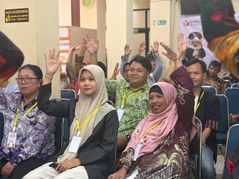 Peserta diharapkan menjadi mitra strategis Bawaslu dalam mencegah pelanggaran dan meningkatkan literasi demokrasi di Kota Yogyakarta