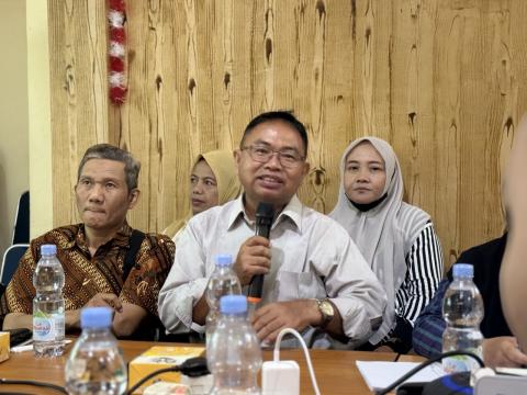 Ketua JAMRUD, Bertinus Sijabat, mendorong pemetaan alumni berdasarkan wilayah serta penyusunan program yang realistis sesuai dengan potensi masing-masing wilayah