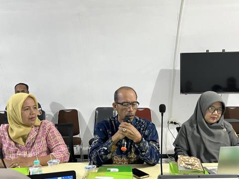 Perwakilan alumni P2P Kota Yogyakarta, Andi, menyampaikan pendidikan demokrasi masih menghadapi tantangan, salah satunya sikap skeptis sebagian masyarakat ketika mendengar istilah demokrasi