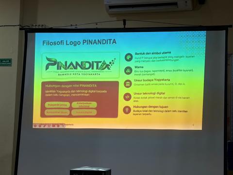 PINANDITA dirancang sebagai pintu masuk untuk mengakses berbagai kanal resmi Bawaslu Kota Yogyakarta