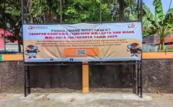 Bawaslu Kota Yogyakarta membuka Posko Aduan Masyarakat Tahapan Kampanye Pemilihan Walikota dan Wakil Walikota Yogyakarta Tahun 2024