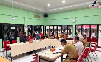 Bawaslu Kota Yogyakarta menghadiri Rapat Persiapan Sekolah Demokrasi di Bakesbangpol Kota Yogyakarta