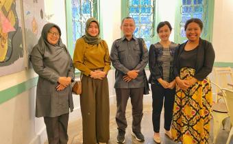Anggota Bawaslu Kota Yogyakarta bersama Anggota Bawaslu DIY dan Bawaslu Kulon Progo Bertemu dengan Perwakilan Australian Embassy Jakarta