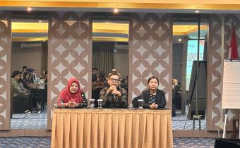 Ketua Bawaslu Kota Yogyakarta memberikan arahan pada kegiatan Penagwasan Partisipatif dalam Pemutakhiran Daftar Pemilih Berkelanjutan