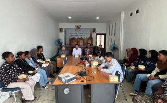 Bawaslu Kota Yogyakarta menerima kunjungan kuliah lapangan mahasiswa FISIPOL UP45