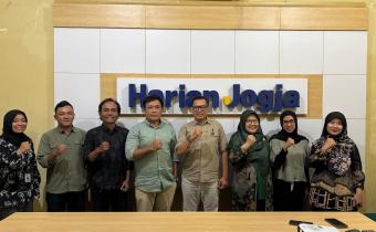 Bawaslu Kota Yogyakarta melakukan konsolidasi demokrasi ke Harian Jogja