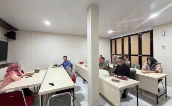 Ketua Bawaslu Kota Yogyakarta, Andie Kartala, menghadiri Rapat Koordinasi Poldagri di Bakesbangpol Kota Yogyakarta