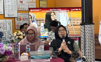 Bawaslu Kota Yogyakarta mengawasi pelaksanaan Rapat Pleno Terbuka Rekapitulasi PDPB Triwulan I Tahun 2026 di KPU Kota Yogyakarta