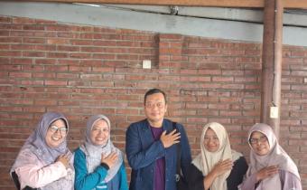 Anggota Bawaslu Kota Yogyakarta, Siti Nurhayati, melakukan konsolidasi demokrasi dengan KPU dan KID DIY terkait pelayanan prima