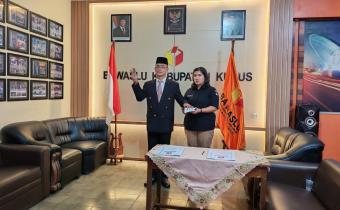 R. Paulus Agung Setiarso Fahik resmi dilantik sebagai Kepala Sekretariat Bawaslu Kota Yogyakarta pada Selasa (26/5/2026)