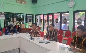 Ketua Bawaslu Kota Yogyakarta, Andie Kartala, mengikuti Rapat Pemantauan Situasi Politik yang diselenggarakan Bakesbangpol Kota Yogyakarta (4/6/2026)