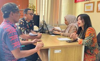 Bawaslu Kota Yogyakarta mengasah ketelitian dan keseragaman pemahaman petugas dalam menerima laporan dugaan pelanggaran Pemilu melalui simulasi penerimaan laporan (25/6/2026)